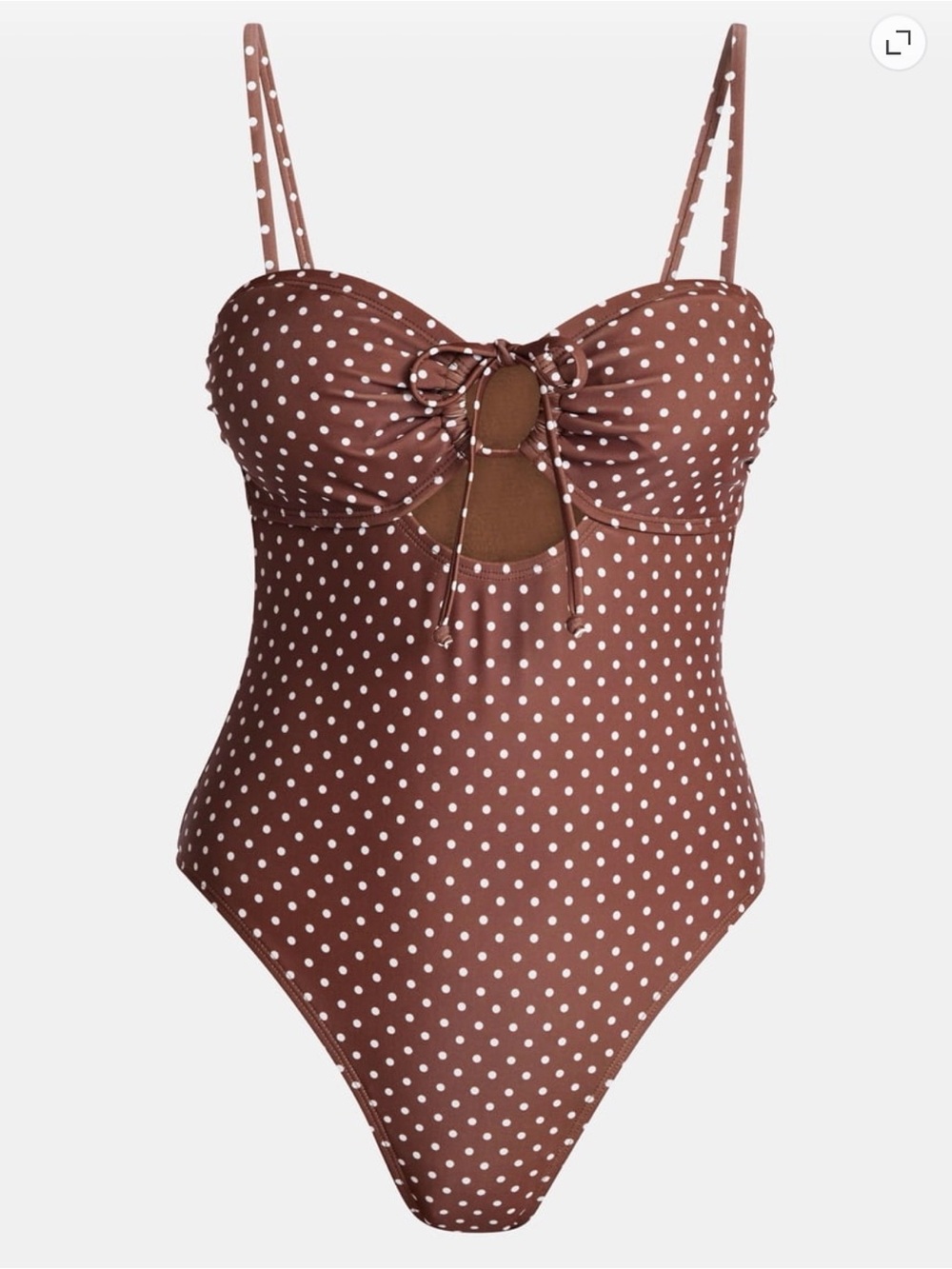 No Boundaries Polka Dot One-Piece Swimsuit - Size XXL (20) - New with tags!
